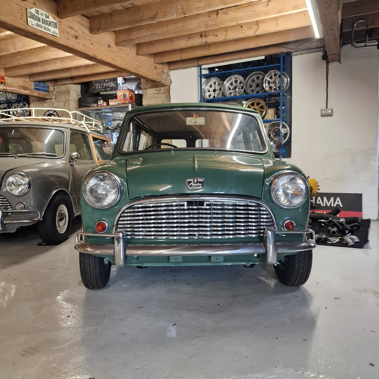 Classic Mini Countryman Project 1967 in Green