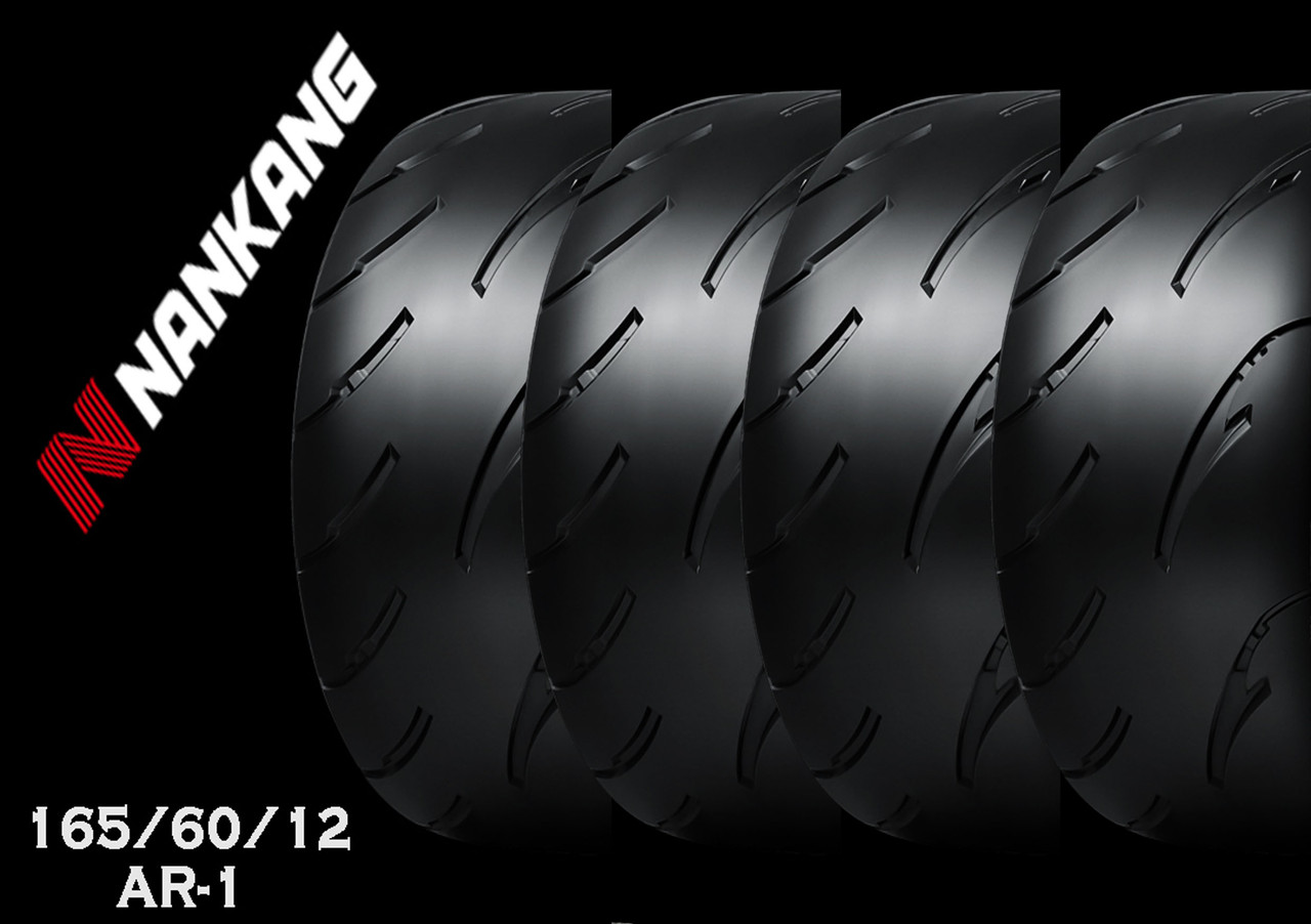 165/60/12 Nankang AR-1 Race Tyres Set Of 4
