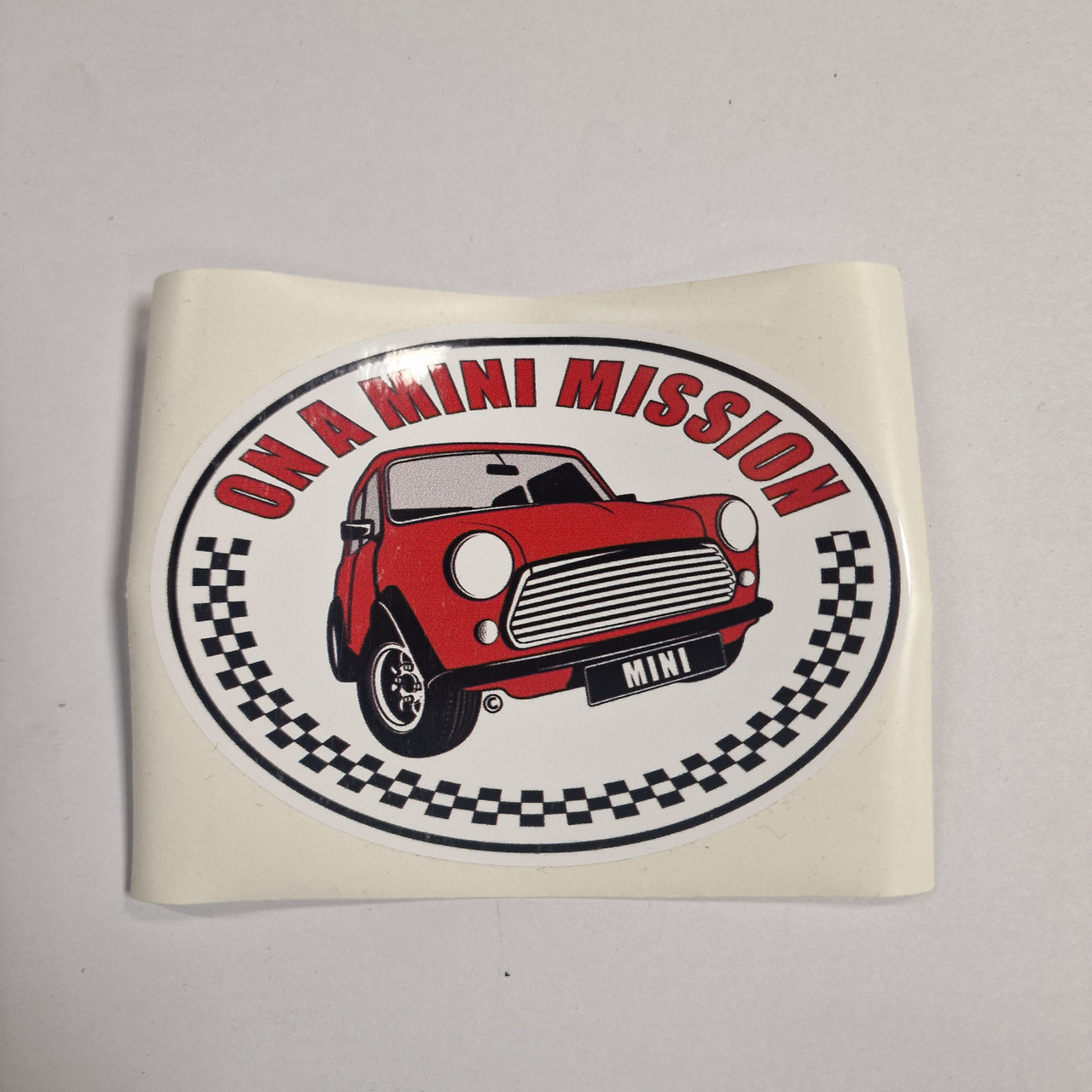 ON A MINI MISSION Sticker (13)