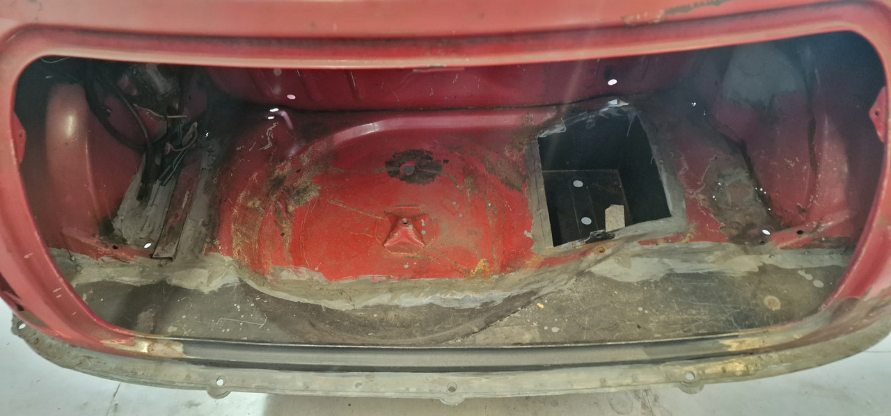 Classic Mini MK2 Shell With Doors, Bonnet and Glass