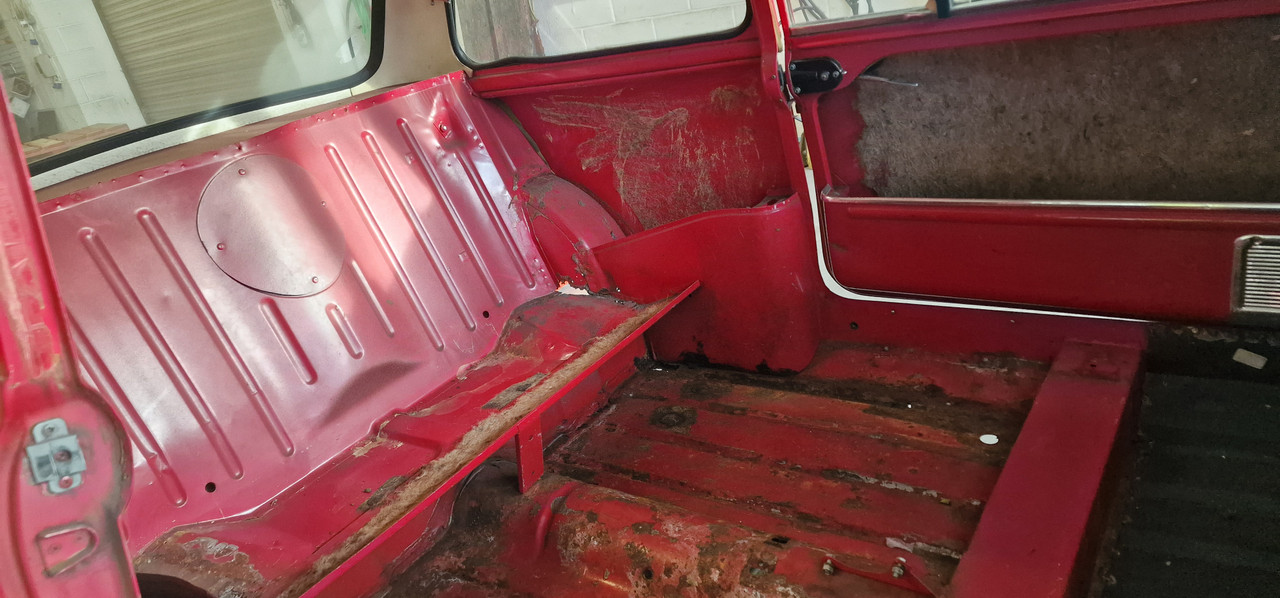 Classic Mini MK2 Shell With Doors, Bonnet and Glass