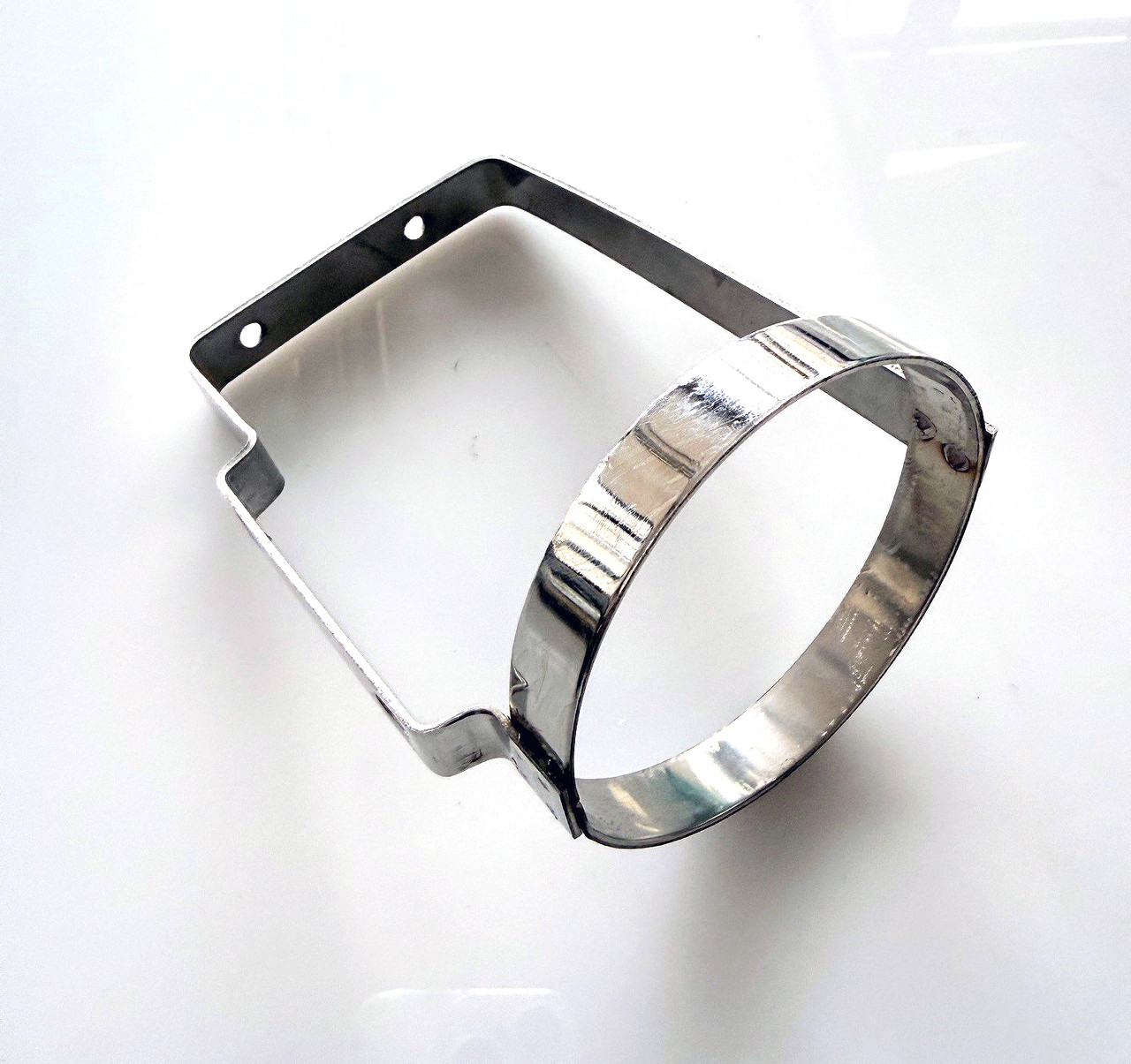 Early Washer Bottle Bracket Stainless Steel 