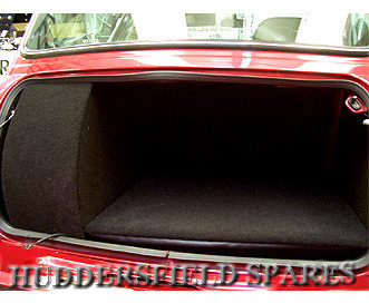 Black Boot liner for Classic Mini