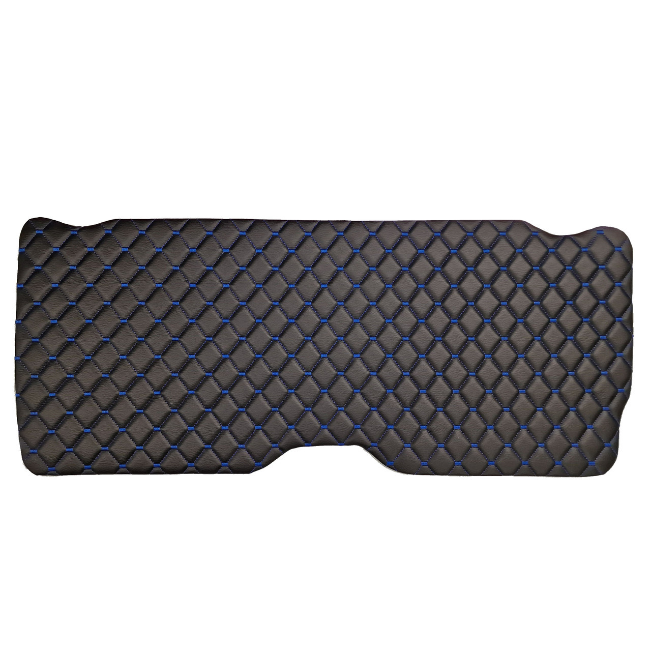 Boot Lid Panel Vinyl Diamond Stitched Blue For Classic Mini