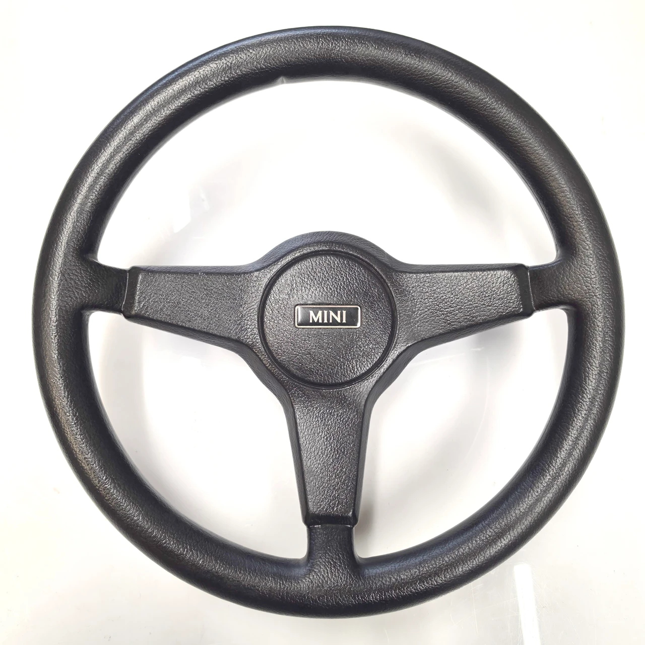 Genuine Original Classic Mini Black Steering Wheel - USED