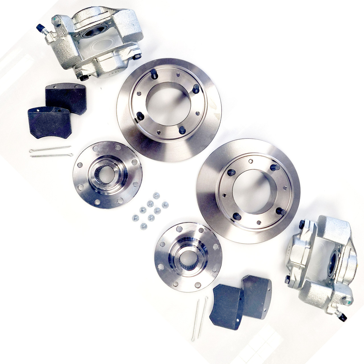 12" to 10" Brake Disc/Caliper Full Conversion Kit