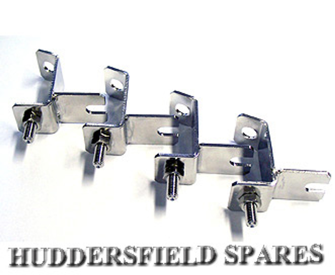 Stainless steel spot lamp brackets set of 4