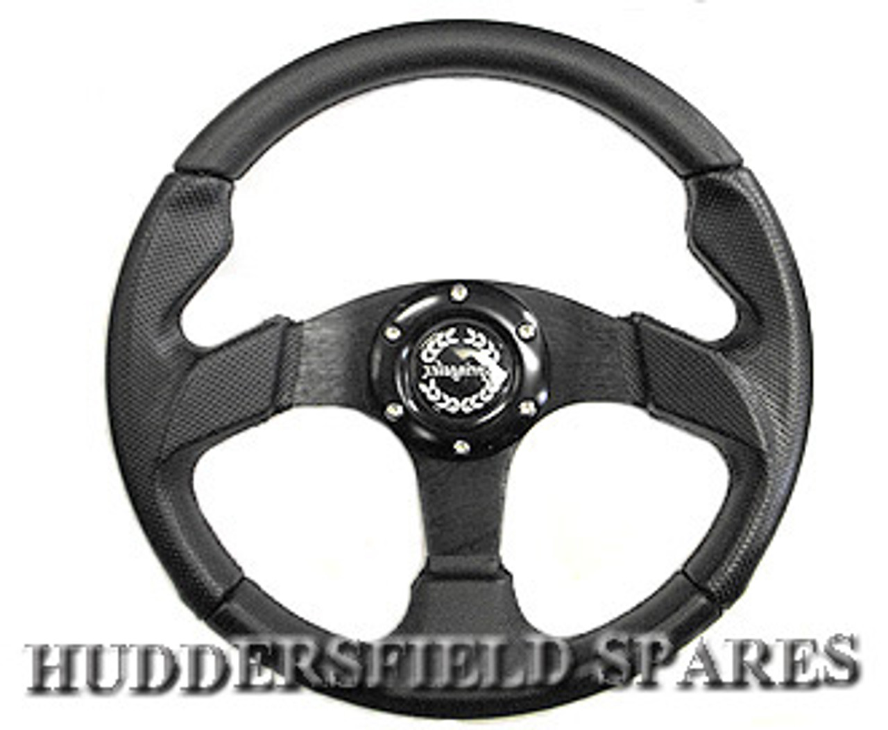 13" race type steering wheel
