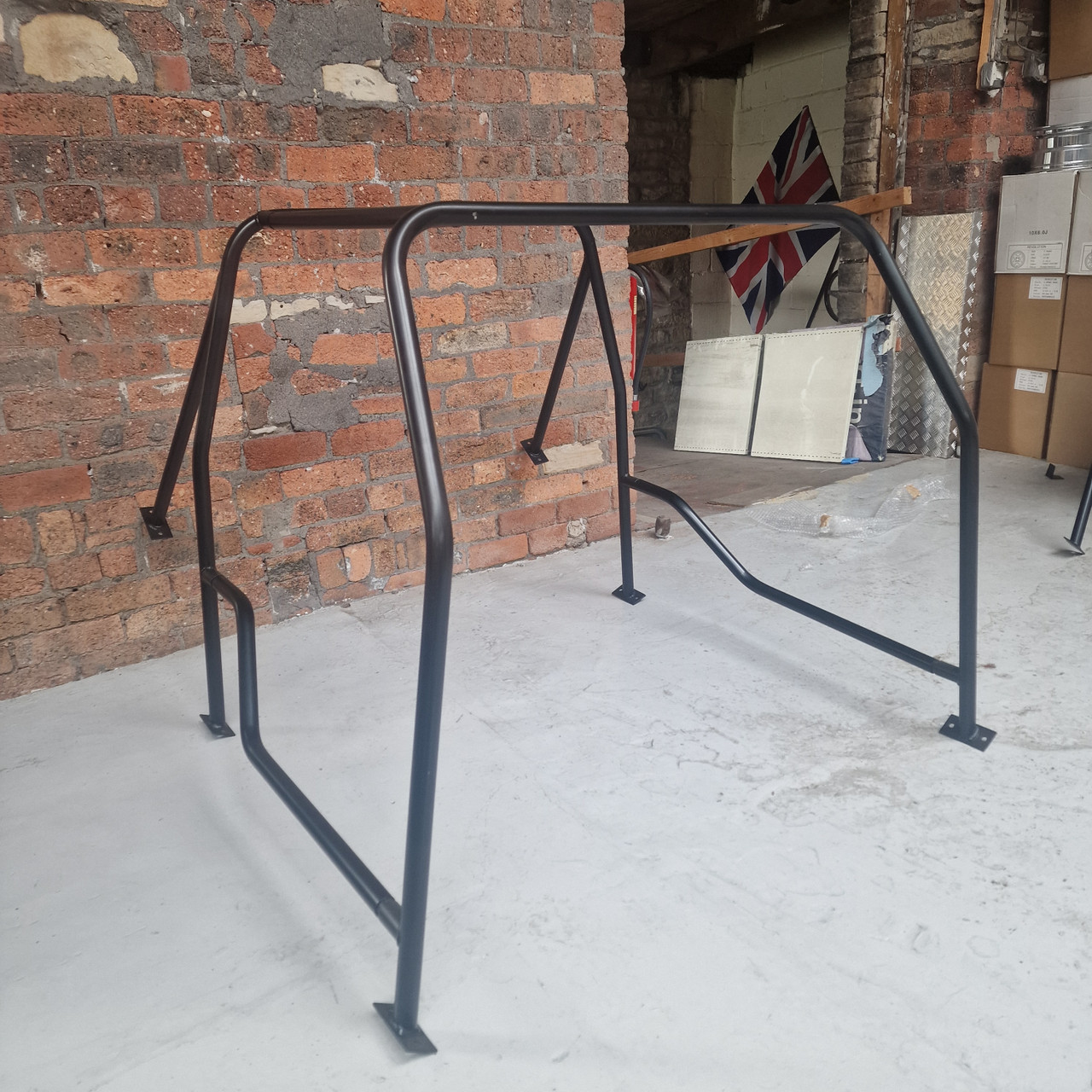 6 point front and rear Safety cage with door bars