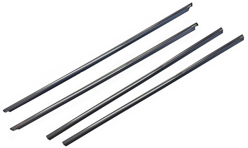 Full set of 4 inner and outer weather strip mouldings for classic Mini