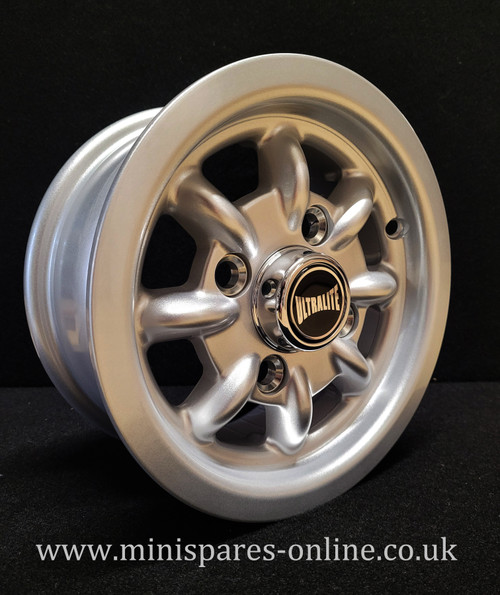 4.5x10 Silver (all over) Ultralite Rim or Package, for classic Mini