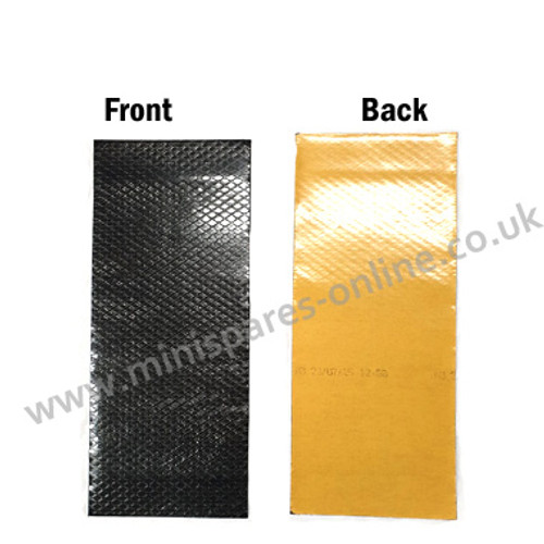Heavy duty sound proofing for body panels, self adhesive. Small