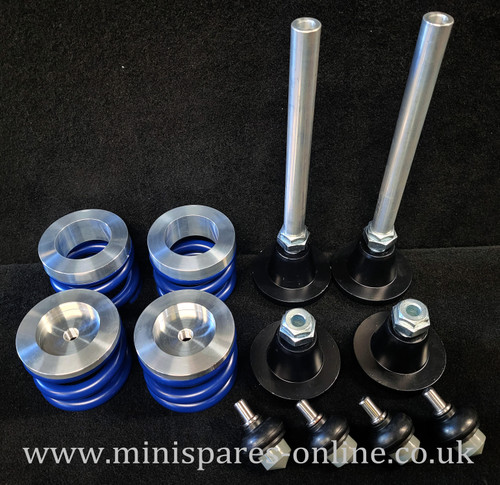 Coil Spring conversions with heavy duty adjustable ride heights with compression tool and Knuckles-classic Mini Coil Spring conversions with heavy duty adjustable ride heights with compression tool and Knuckles-classic Mini