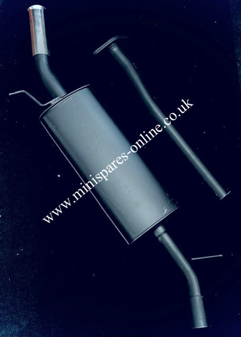 91 Onwards Mild steel Side exit single box 1 3/4" Sportex exhaust inc link upto cat