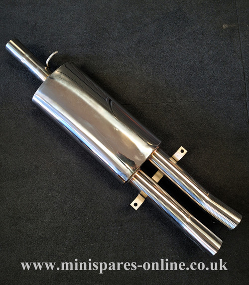 Superlite Stainless Upswept Twin DTM Exhaust For Classic Mini Superlite Stainless Upswept Twin DTM Exhaust For Classic Mini