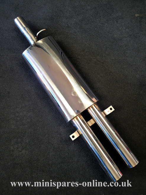 Superlite Stainless Shotgun Twin DTM Exhaust For Classic Mini Superlite Stainless Shotgun Twin DTM Exhaust For Classic Mini