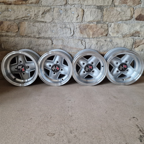 6x10 Silver Revolution Alloy Wheels SET OF 4 - 10:4
