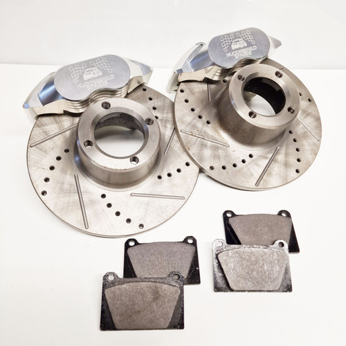 8.4" Alloy 4 pot caliper, brake disc and pad kit 8.4" Alloy 4 pot caliper, brake disc and pad kit