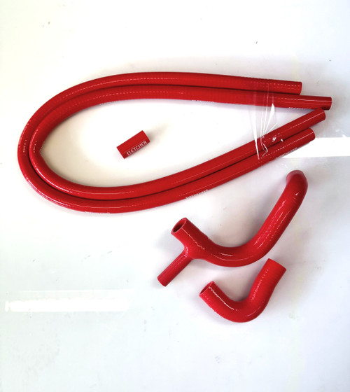 Fletcher Silicone Hose Kit Cooper S/1275cc - RED - GRH247 kit