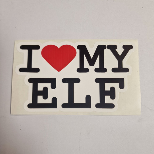 I LOVE MY ELF Sticker (24)