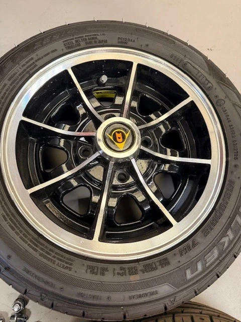 5x12 D1 wheels with Falken 165/60/12 Tyres - USED