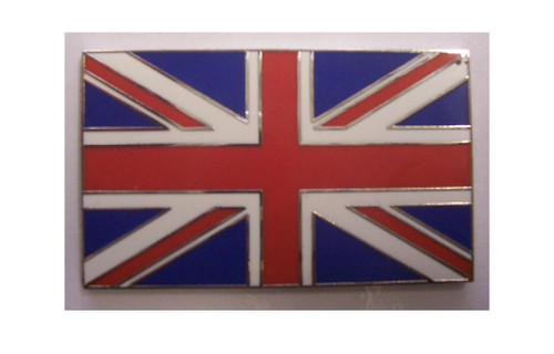 Union Jack enamel (UJ38), self adhesive badge for classic Mini