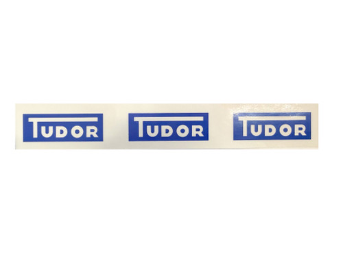 Tudor Washer Bottle Sticker - LMG1051