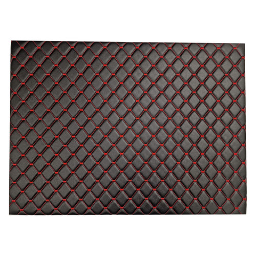 Red Diamond Vinyl Boot Liner For Classic Mini