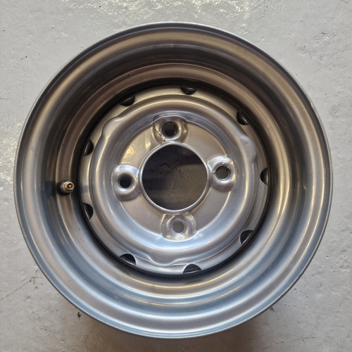 4.5x10 Steel Silver Cooper S Reverse Rim - R10:101