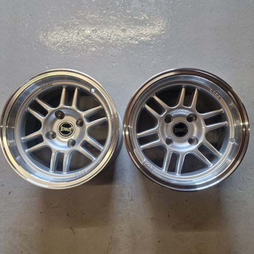 7x13 Ultralite DTM Silver Pair - R13:103