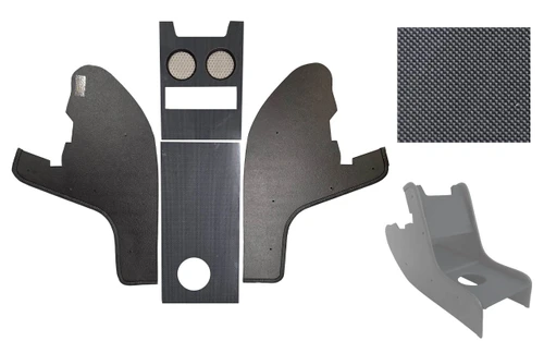 Carbon Fibre Effect Centre Console For Classic Mini Pre 1994