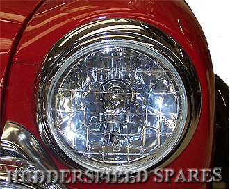 Crystal Halogen Headlamps pair for 