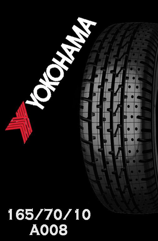 Pneumatico Efficienza F Aderenza B Pneumatico Yokohama Advan HF A008 - 165/70R10 72H, Estivo E Affidabile Classic Mini Cooper Tires - 12