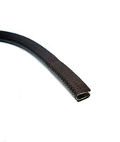 Black Gripper rubber Sill Trim - both sills for classic Mini