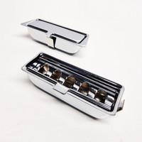 Chrome soild lid ashtray for classic Mini 