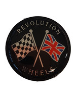 Revolution Black Centre cap 60mm 