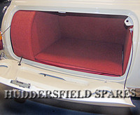 Boot liner for Classic Mini