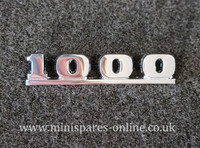 .1000 script chrome badge