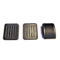 Early Brake, clutch and accelerator pedal rubber pad kit - Classic mini pre 1976