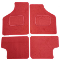 4pce overmats (no logo) Maroon 