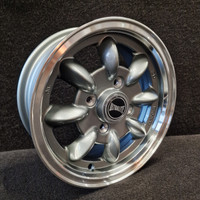 5x12 Anthracite (polished rim) Ultralite Alloy Rim or Package for Classic Mini