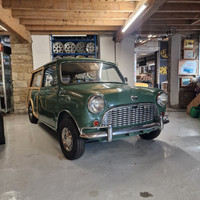 Classic Mini Countryman Project 1967 in Green