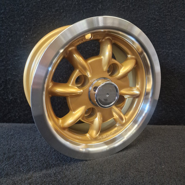 5x10 Gold (polished rim) Superlite Alloy Rim or Package - Huddersfield ...