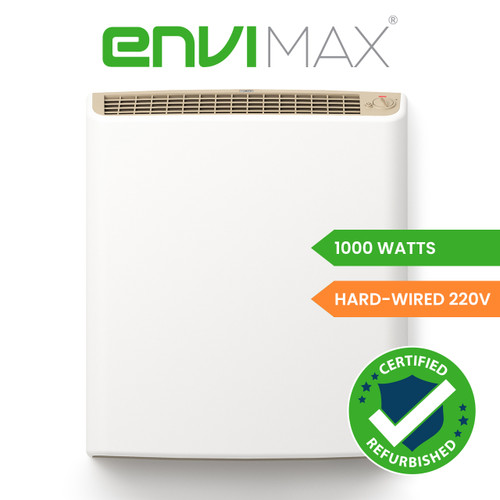 Factory Renewed (Refurbished) EnviMAX 220v Hardwired Electric Panel Wall Heater - 1000 Watts (FR-EM1022D) eheat