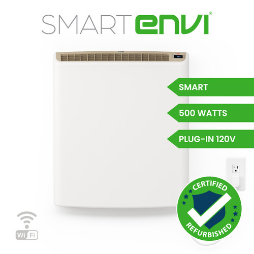 Smart Envi 120v Plug-in Electric Panel Wall Heater | eheat, Inc.