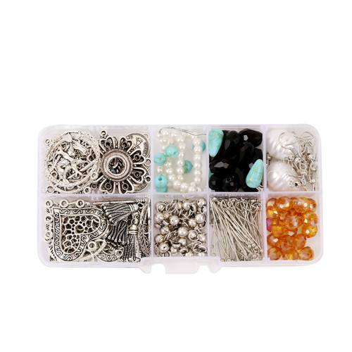 Color: D - DIY Earring Set Handmade Earring Material Accessories