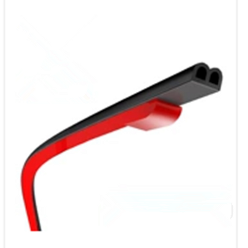 Color: D, Size: 5M - Car Soundproof Sealing Strip B-type Door Double-layer Universal L-shaped Thick