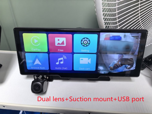 format: SetA - 1026-inch Full Touch Screen All-in-one Car Navigation Device Front And Rear Dual Rec