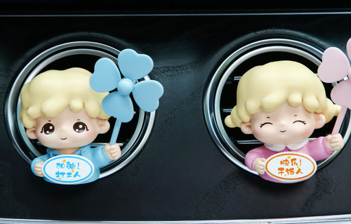 Size: One size, style: Q - Car Aromatherapy Air Conditioning Air Outlet Car Interior Decorations