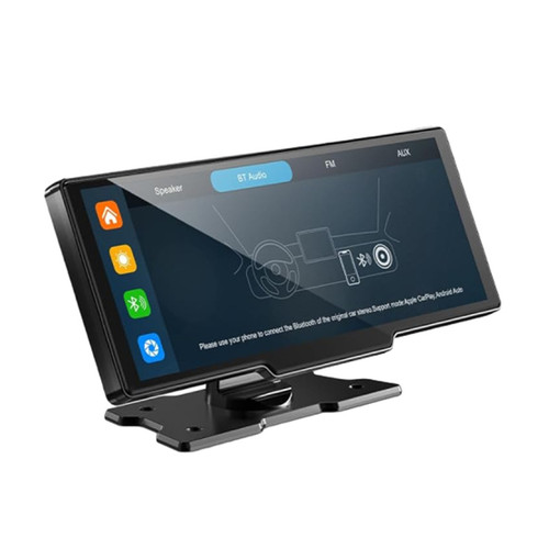 format: NO Lens - 1026-inch Full Touch Screen All-in-one Car Navigation Device Front And Rear Dual 